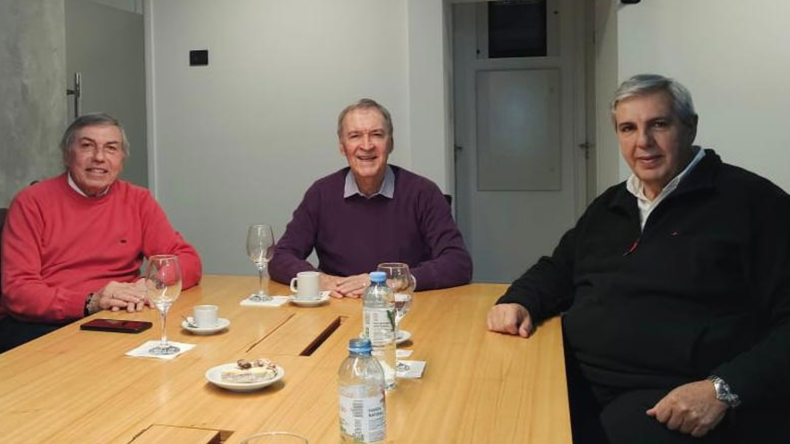 Carlos Haquim con Juan Schiaretti. 
