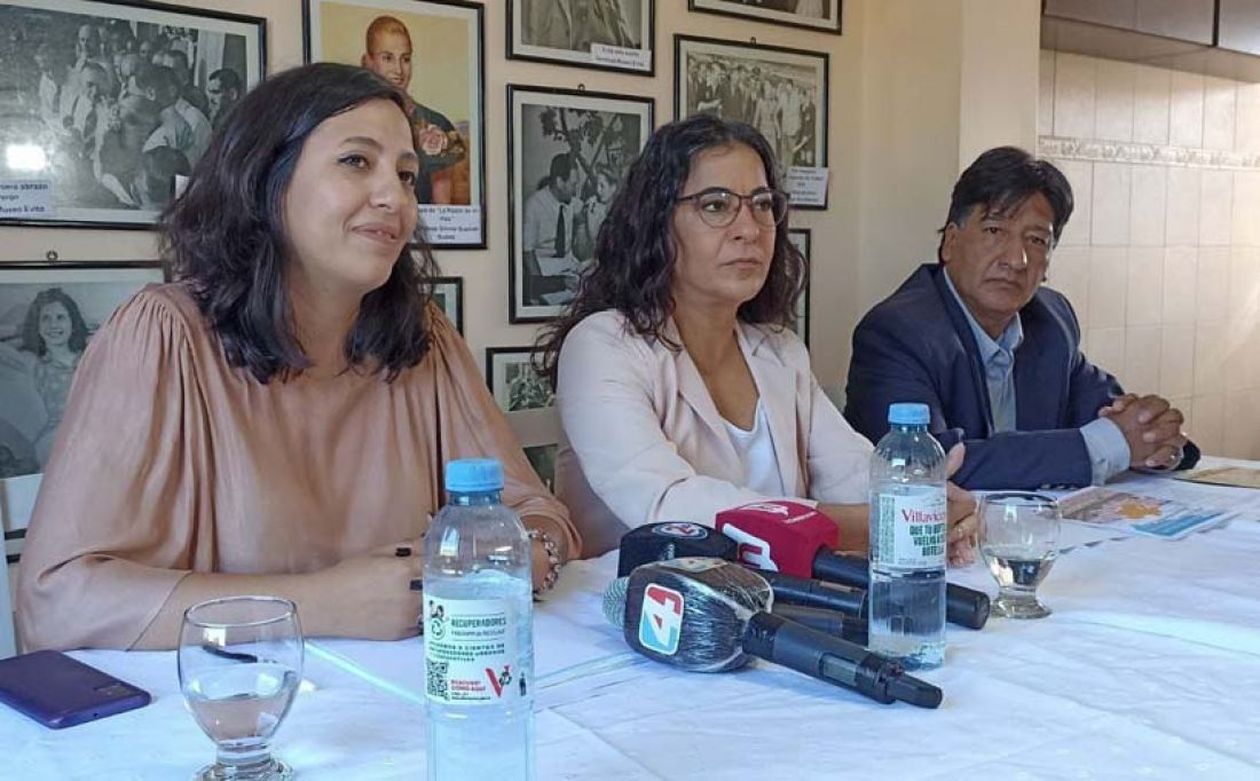 Leila Chaher y Carolina Moisés, cuando estaban en la misma vereda: hoy son rivales.&nbsp;