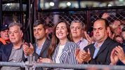 De izquierda a derecha: Emilio Viramonte, Federico Zárate y Victorioa Villarruel.