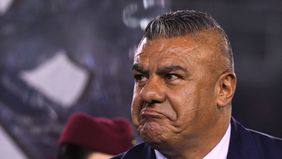 Claudio Tapia, presidente de la Asociación del Fútbol Argentino.