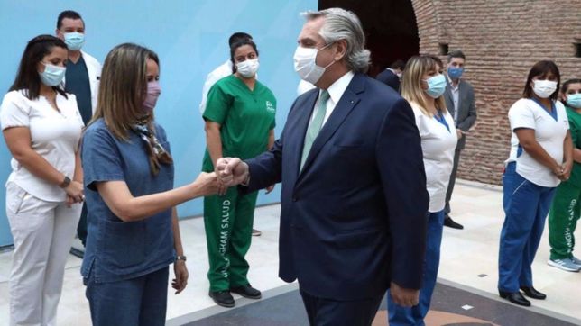 fernandez apunto contra vidal: se jactaba de no construir hospitales