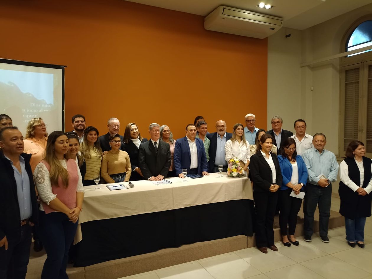 La Mesa Interreligiosa de Corrientes con quienes aspiran a cargos legislativos y municipales.