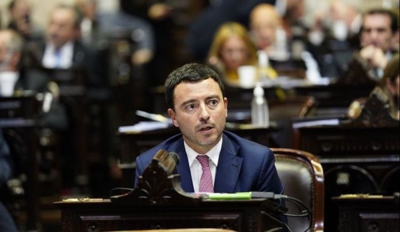 Rodrigo de Loredo, jefe del bloque de la Unión Cívica Radical en Diputados.