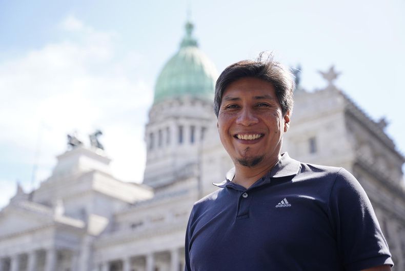 Alejandro Vilca busca repetir como candidato a diputado del Frente de Izquierda de Jujuy.