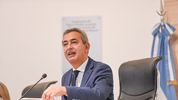 Pablo Javkin, en la apertura de sesiones del Concejo