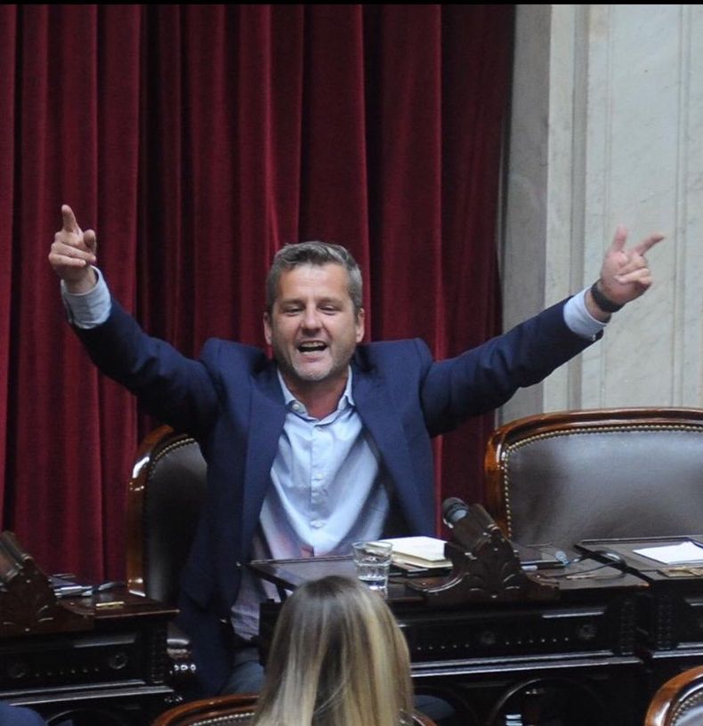 Mariano Campero, el diputado radical que apoya a Javier Milei.&nbsp;