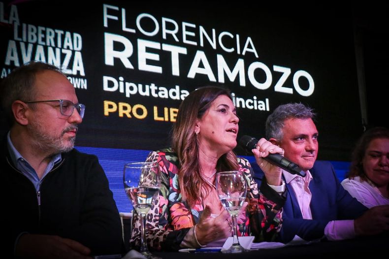 Diego Valenzuela, Florencia Retamoso y Sebastián Pareja.