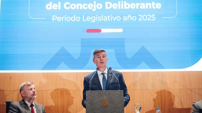 Daniel Passerini y Javier Pretto, autoridades de la ciudad de Córdoba.