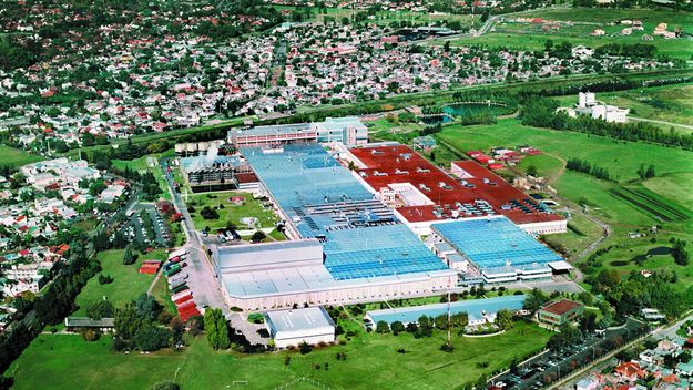 La planta de FATE en la provincia de Buenos Aires.