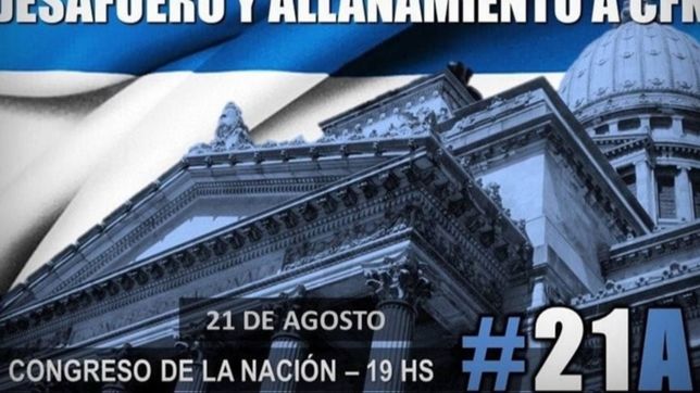 #21a el gobierno sale a la calle a exigir carcel para cristina kirchner
