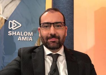 Axel Wahnish, rabino consejero espiritual de Javier Milei