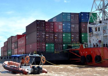 El gobierno de Santa Fe tiene muchas expectativas en el futuro puerto de Timbúes.