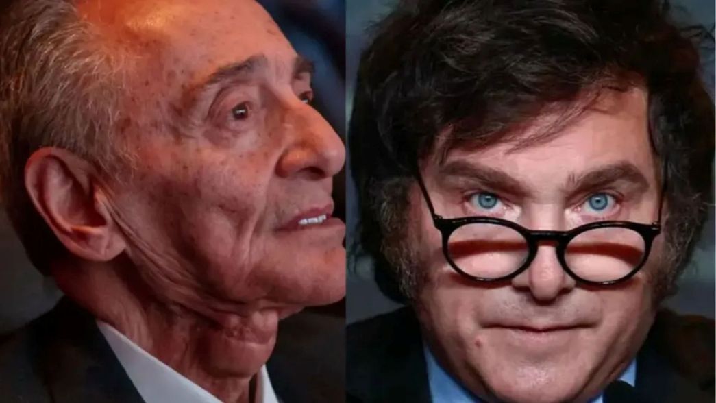 Héctor Magnetto vs. Javier Milei por la compra de Telefónica por parte de Telecom