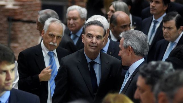 tutti mondo: opositores y empresarios brindaron con el presidente italiano