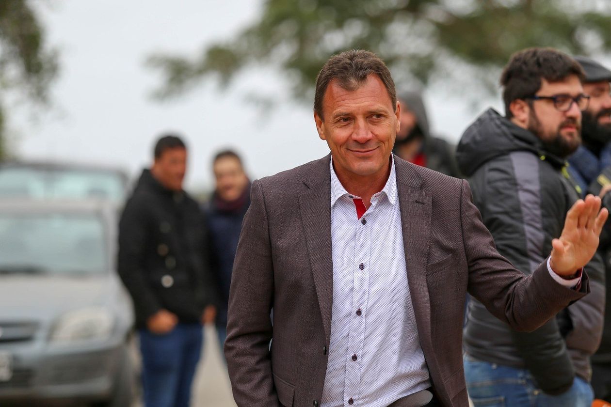 Leonardo Raimundo, intendente de San Lorenzo, uno de los jefes distritales de Santa Fe.