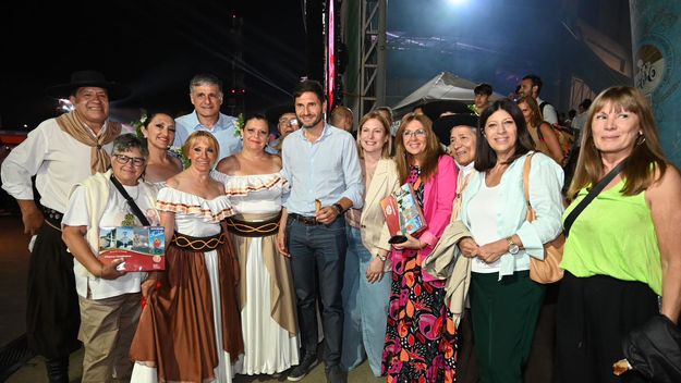 Maximiliano Pullaro en la edición 2024 del Festival de Cosquín