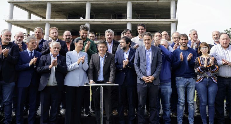 Kicillof, en la Primera sección electoral.