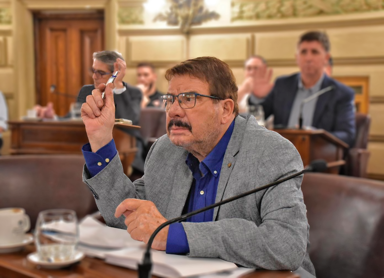 Eduardo Rosconi, de Caseros, armó el partido vecinal Casilda Avanza para seguir jugando en la política de Santa Fe.