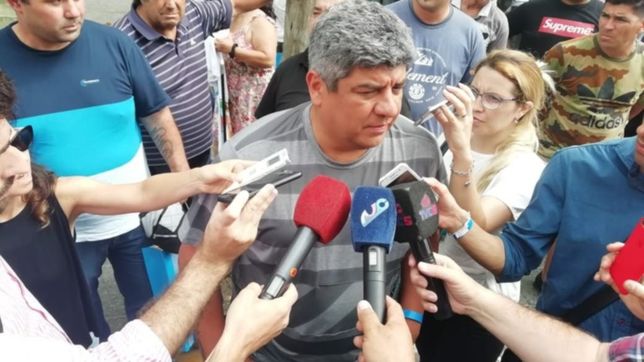 pablo moyano no quiere internas en la provincia y apela a ?consensuar? candidato