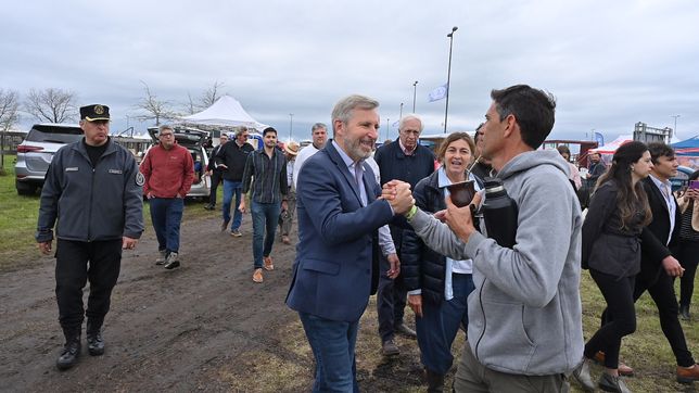 Rogelio Frigerio, gobernador de Entre Ríos, participó de la inauguración de la Expo Rural en Concepción del Uruguay.