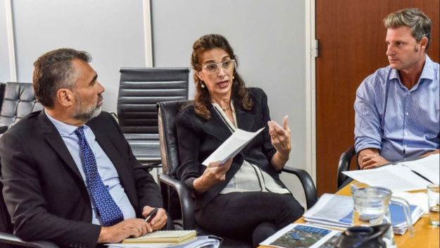 Reunión de Bielsa con inmobiliarias para la reactivación post cuarentena