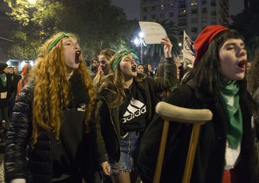 Ni una menos 2018: la movilización de mujeres contra la violencia de género.