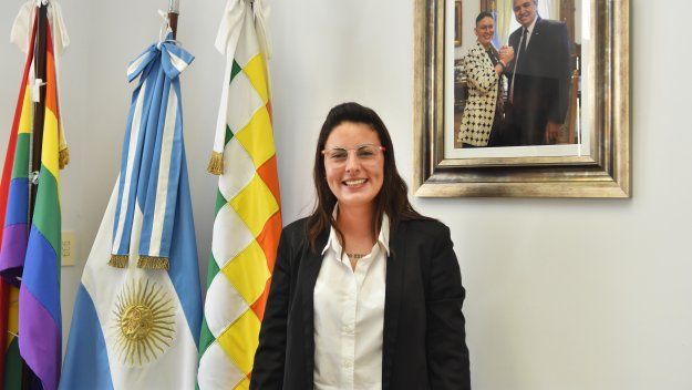 Ayelén Mazzina, ministra de Mujeres, Géneros y Diversidad. Fotos: Pablo Cuarterolo.