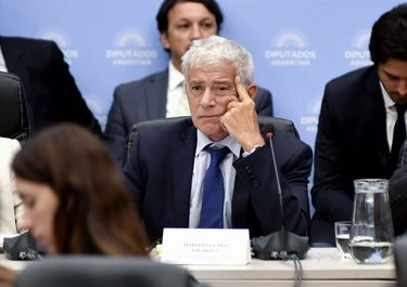 Mariano Cúneo Libarona, ministro de Justicia y facilitador de leyes a medida de sospechos de abuso y trata. Mariano Cúneo Libarona, ministro de Justicia y facilitador de leyes a medida de sospechos de abuso y trata.